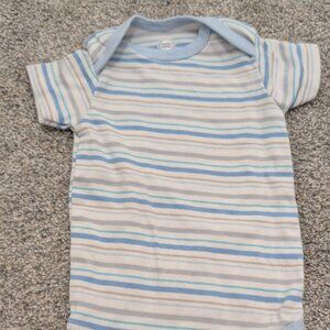 Carter's Blue and White Striped One Piece